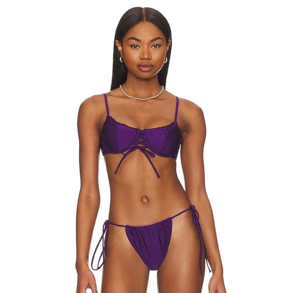 FRANKIES BIKINIS ❤️‍🔥 TIA SHINE BOTTOM NWT SIZE SMALL